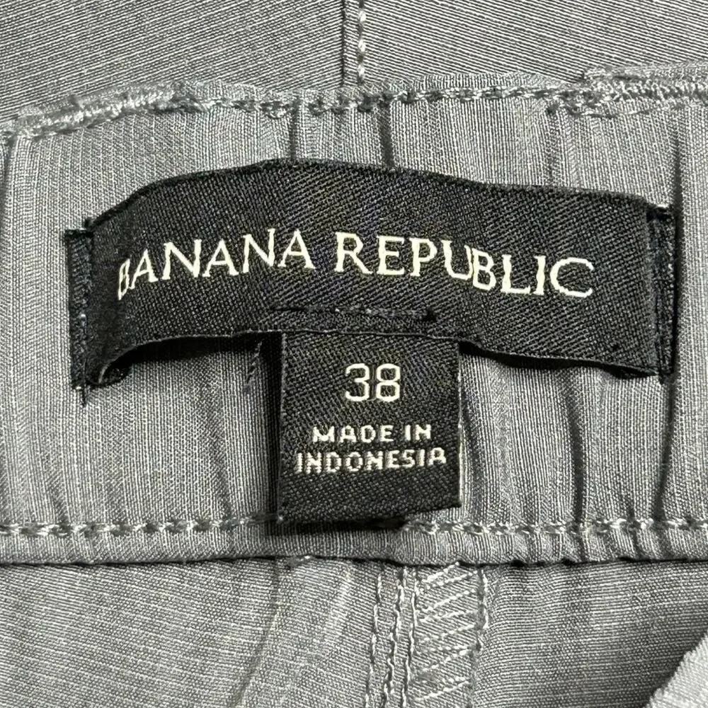 Banana Republic Men's Wicking Comfort Stretch Flat Front Golf Shorts 38